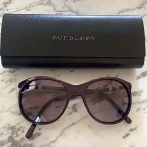 Burberry Purple Sunglasses B4145